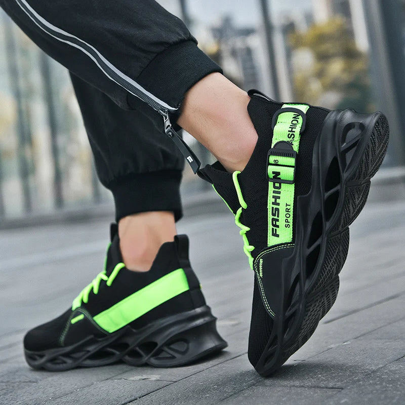 Men Shoes Breathable Fashion Mesh Running Shoes Man High Quality Unisex Light Tennis Baskets Athletic 2023 Sneakers for Men
