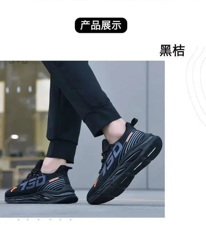 2025 Casual Sneakers for Men Slip on New Fashion Breathable Running Shoes Outdoor Gym Sports Shoes Walking Training Tennis Shoes.