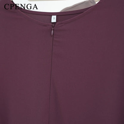 Ramadan Arabic Muslim Women Modest Dress 2025 Elegant Dubai Plain Abaya Islamic Church Clothing Fashion Loose Turkey Solid Robe.