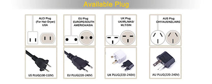 Thermal Brush 1.5 Inch Heated Curling Brush Ceramic Curling Iron Volumizing Brush Heating Round Brush Travel Hair Curler Comb