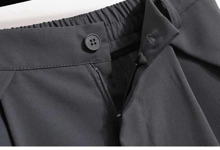 Women's A-Line High Waisted Wide Leg Short Pants Plus Size Casual Suit Shorts Summer 2025 Oversized Loose Five Quarter Pants.