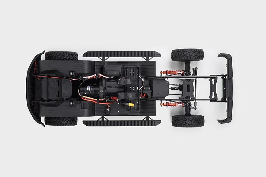 KM Thunder Dodge Tyrannosaurus RAM 1500 Simulation 1/8 Remote Control Electric 4WD Climbing Vehicle Pickup Off road Vehicle