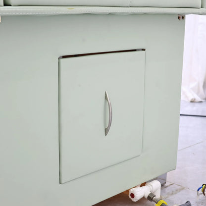 XinSheng 2025 Elektrischer Lift-Shampoo-Bett-Massagetisch – All-in-One-Salonstation mit Begasung, Fußbad und Haarwaschbecken