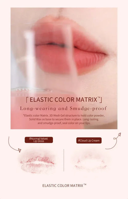 Flower Knows Strawberry Rococo Series Cloud Lip Cream Lip Gloss Long Lasting Velvet Lip Tint Lipstick for Women Cosmetic.