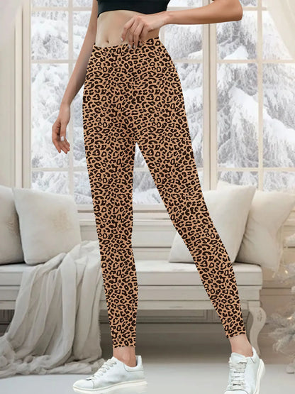 Superweiche, mit Fleece gefütterte Leggings für Damen, Workout, Yoga, Laufen, Thermo-Warmhose für kalten Winter