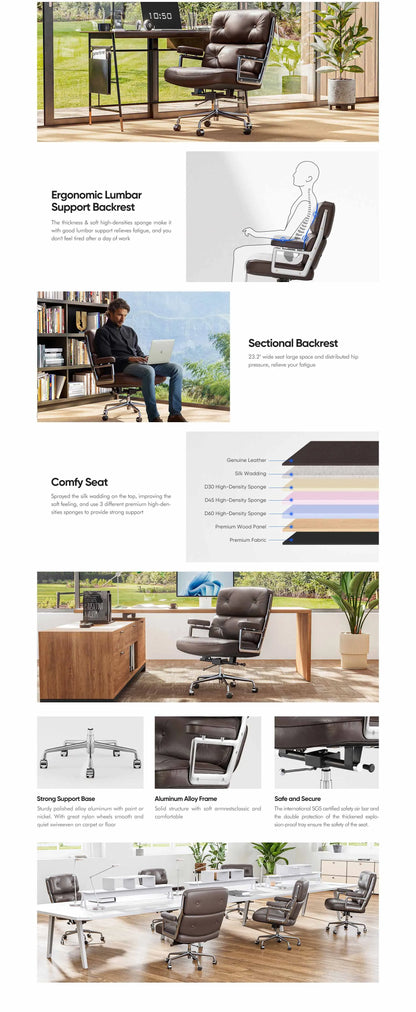 Büro Gasts tuhl gepolsterte Leder bequeme Empfangs stühle mit Rädern verstellbare drehbare rollende Büros tühle