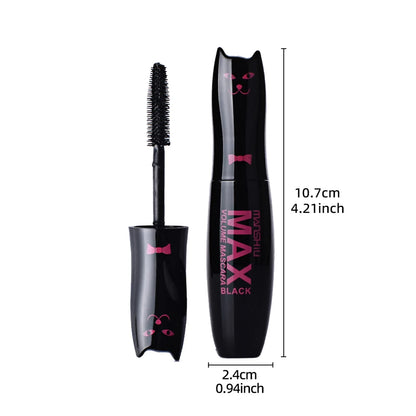 1PCS Fashion Original Max Volume Mascara Black Water-proof Curling And Thick Eye Eyelashes Makeup 4d Fiber Lash Mascara Beauty.