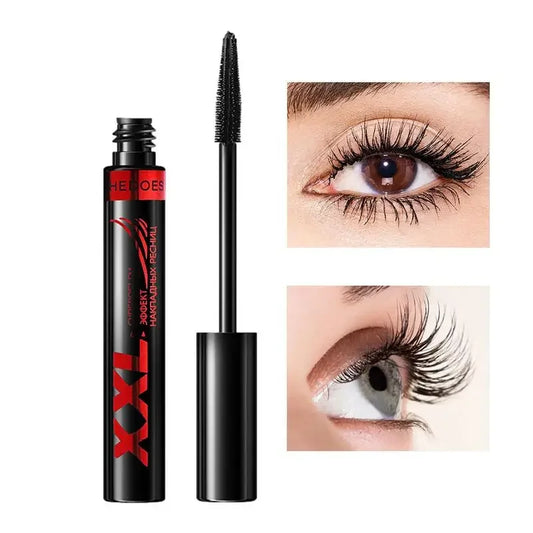 3D Mascara Waterproof Extra Volume Long -lasting Hyper-Curl Lengthening Eyelash Non-smudging Eyelashes Black Mascara Makeup.