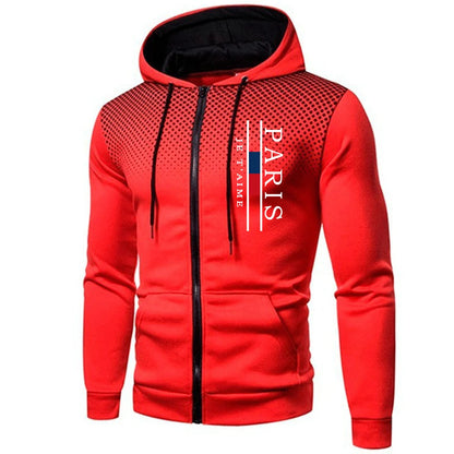 Hot Sales Men's Tracksuit Jogging Zip Up Hoodies Daily Quality Sweatshirts Men Long Sleeve Sports Coat Casual Sweatpants Fashion
