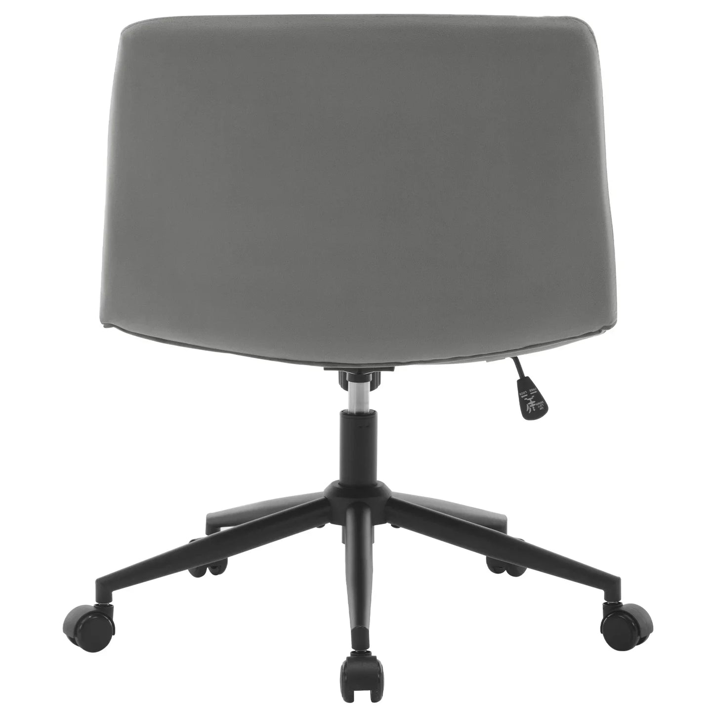 WOLTU Ergonomischer Bürostuhl aus Samt, drehbarer Rollenstuhl, Rückenlehne, gekreuzte Beine, neigbarer, höhenverstellbarer Schminkstuhl