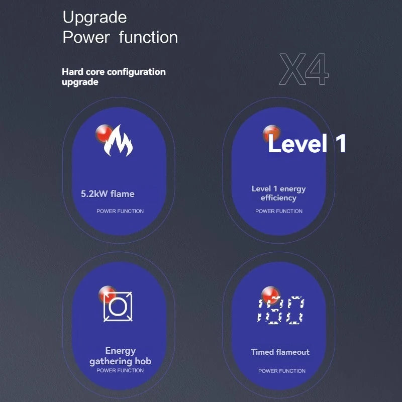 Natural Gas Cooking Stoves Embedded Liquefied Gas Cooking Stoves Household Double Stoves..