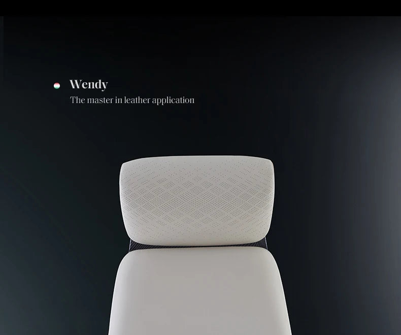 Studie Drehbarer Bürostuhl Liege Moderner Lazy Ergonomischer Thron Leder Bürostuhl Nordic Computer Mobilya Salonmöbel