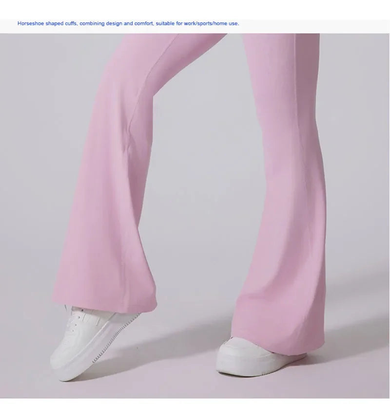 Cloud Hide Leisure Sports Trousers Home Workout Long Yoga Pants for Women Gym Fitness Running Leggings High Waist Street Tights.