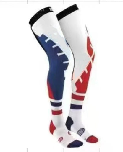 Colorful cycling outdoor off-road  mx motorcycle cool riding anti slip long socks.