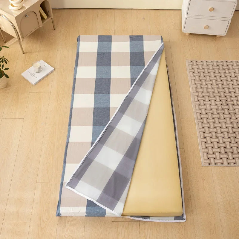 Pure cotton mattress cover upper and lower bunk student dormitory cotton mattress protective cover college mattress cover.