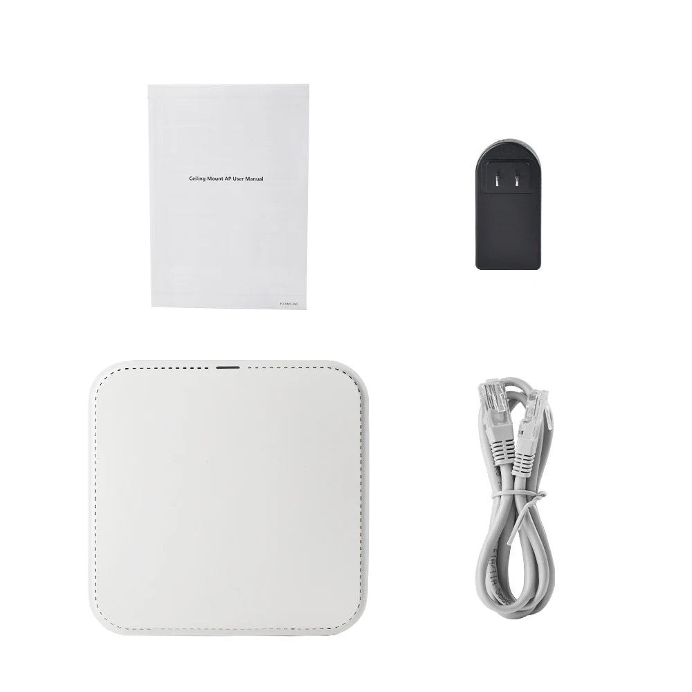 KuWFi 3000Mbps Ceiling AP 2.4G 5G Dual Band Wifi 6 Indoor Wireless Router Wifi Access Point 48V Poe Wi fi Signal Amplifier.