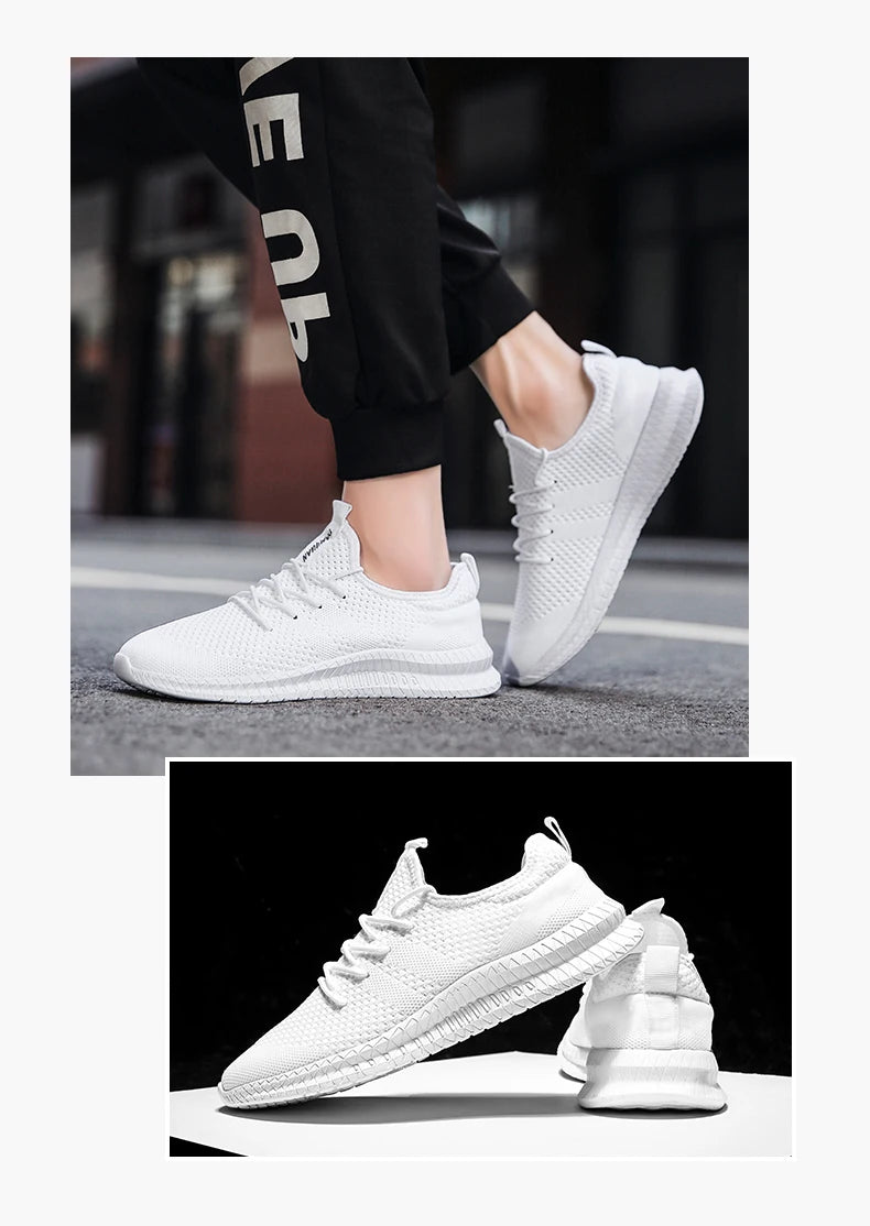 Men Walking Shoes Lightweight Breathable Sneakers 2024 Men Women Couple Casual Shoes Large-sized36-46 Flats Sneakers Men Shoes.