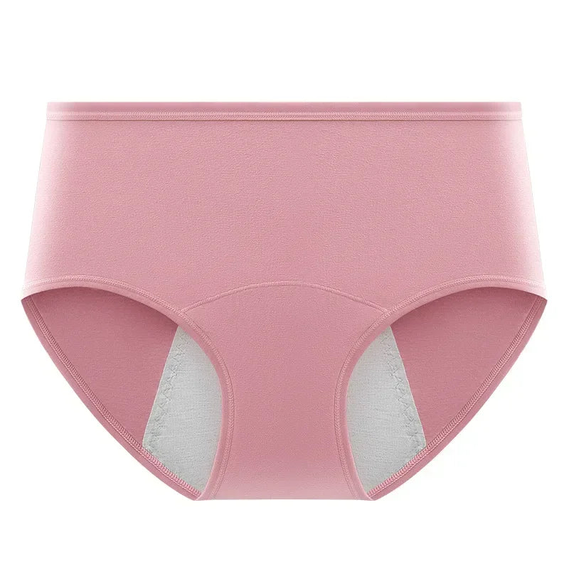 New Leak Proof Menstrual Panties for Women L-8XL Plus Size Cotton Underwear with Waterproof and Breathable Design for Periods