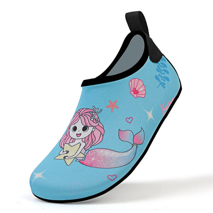 Children Beach Shoes Baby Soft Floor Indoor Slipper Snorkeling Swim Socks Boys And Girls Anti-Slip Home Barefoot Kids Slippers.