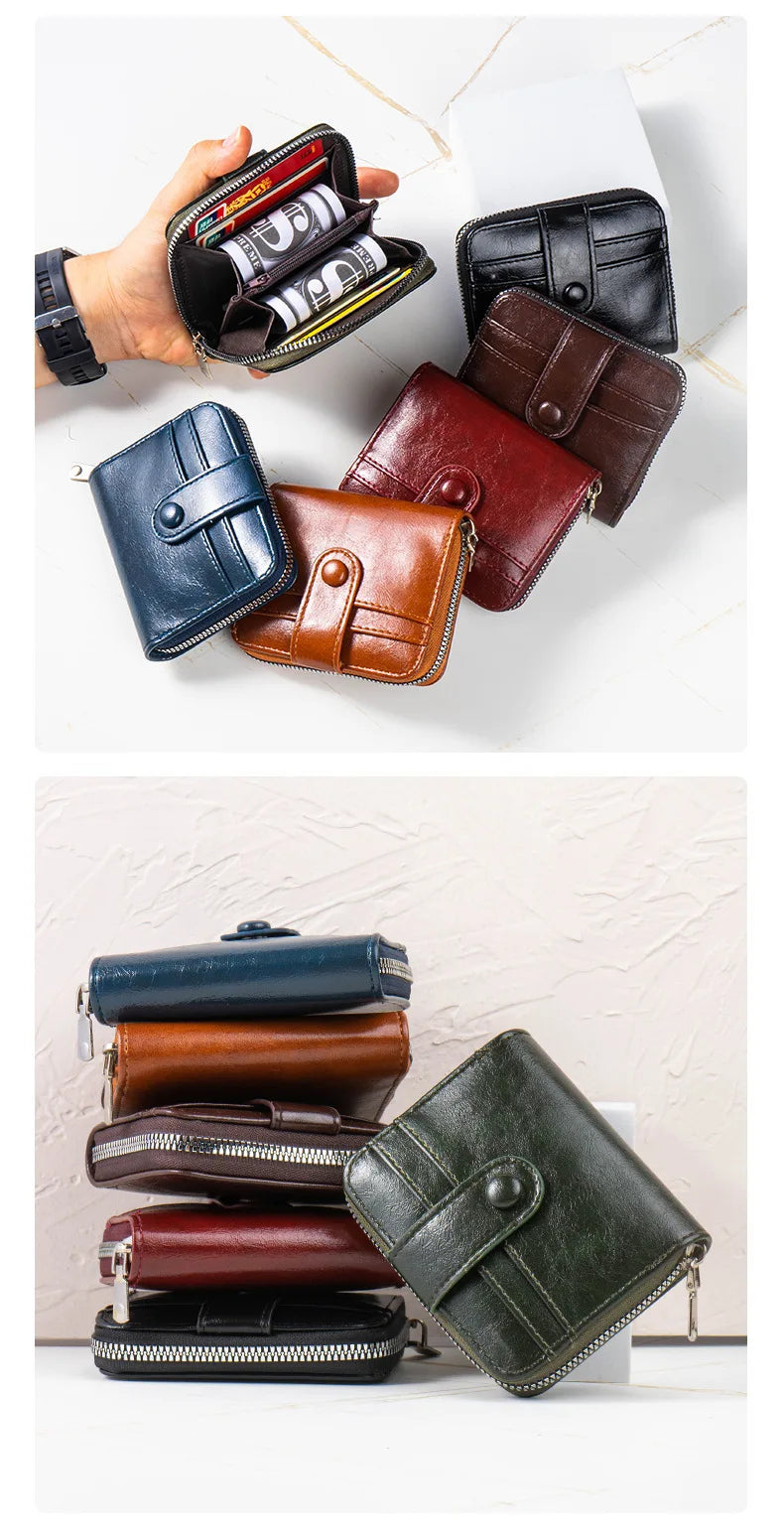 Fashion Multi-card Wallet, Unisex, Zipper Change Bag, Card Bag.