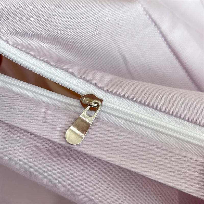 Flowers Prints Bedding Set Lyocell Eucalyptus Fiber Super Soft Silky Cool Feeling Duvet Cover Bed Sheet/Fitted Sheet Pillowcases.