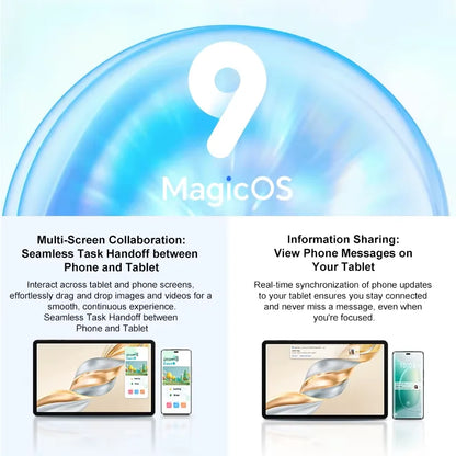 Global Version HONOR Pad Х9a Tablet android 11.5" 120Hz 2.5K HONOR Fullview Display 6GB+128GB Qualcomm 6nmSnapdragon 685.