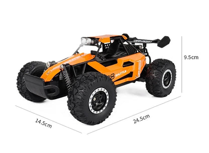 Remote Control Car RC Drift Racing 1:16 Vehicle Off Road Alloy 2.4G Radio High-Speed Trucks With LED Light Climbing Gift Kid Toy