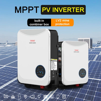 FCHAO sine wave inverter WiFi APP remote control solar photovoltaic hybrid 24V48V off-grid MPPT high power 6.2KW energy-saving.