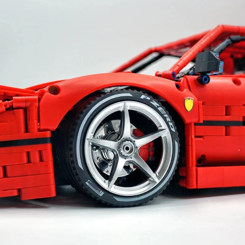 4026PCS Technical LOX Edition F40  Assembly MOC 140629 Building Block Car Supercar Model Adult High Difficulty Racing Toys.