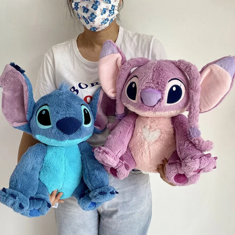 Disney 40 cm Cartoon cute Lilo and Stitch plush toys  Creativity Stuffed Plush Doll Toys Kids Birthday girlfriend Gift.