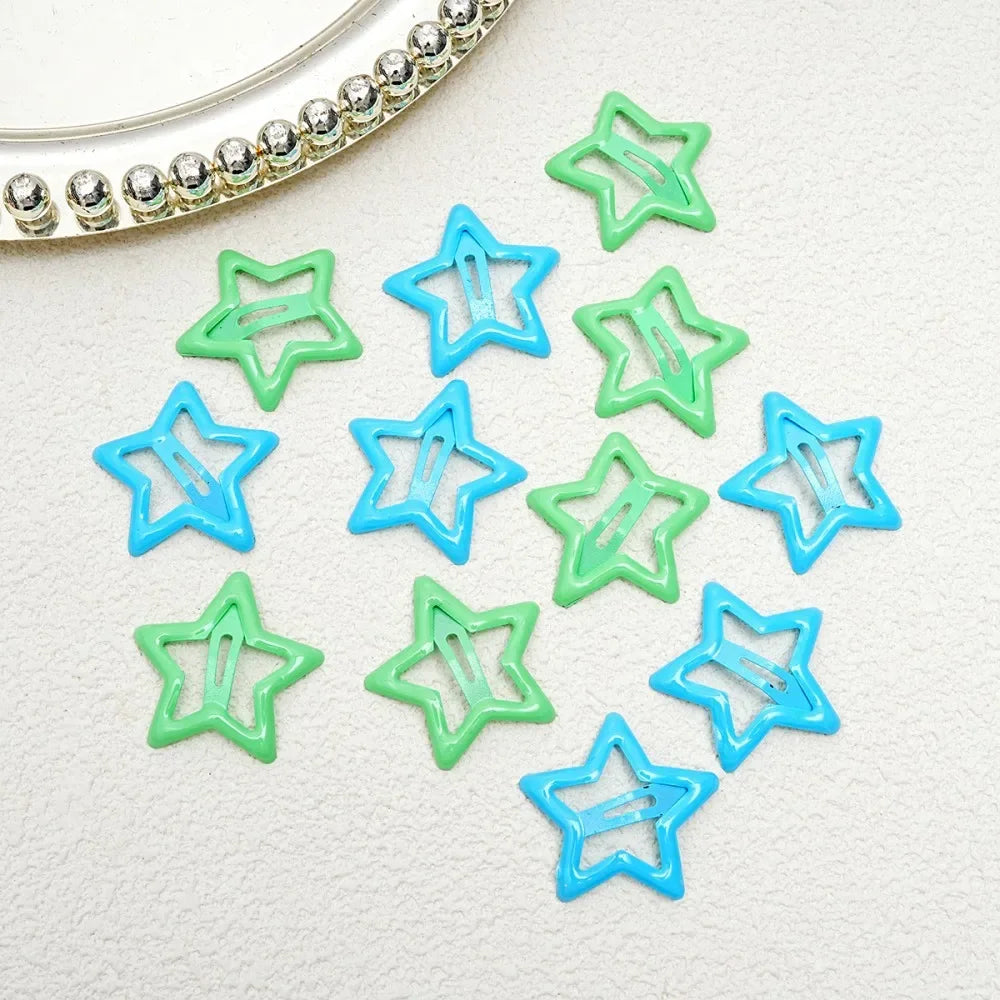 High Elasticity Durable Hair Accessories Butterfly Knot Egg Flower Combination Hair Clip Set for Women Girls Children Babies.