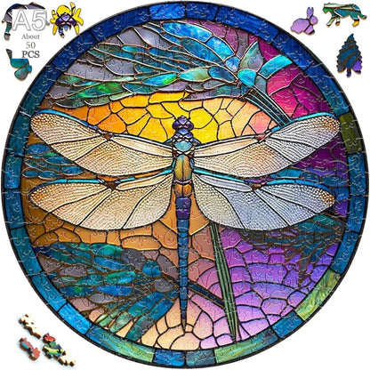 Cat Exclusive Design Intelligent Jigsaws Animal Puzzle Wood Irregular Elephant  Animal Wooden Puzzle for Adult Kids