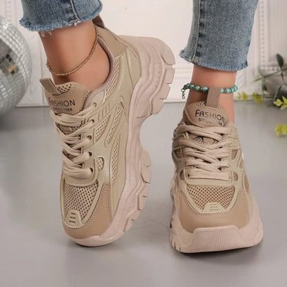 Women Sneakers 2024 New Fashion Chunky Sneakers Women Outdoor Tennis Platform Sports Shoes for Women Lightweight Designer Shoes.