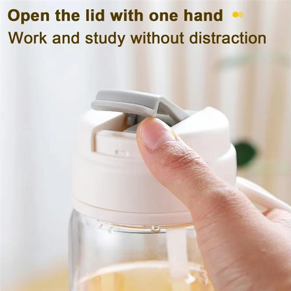 B72A Leak-Proof Sports Water Bottle Bpafree Sippy Cup Ideal For Work & Outdoor Activities.