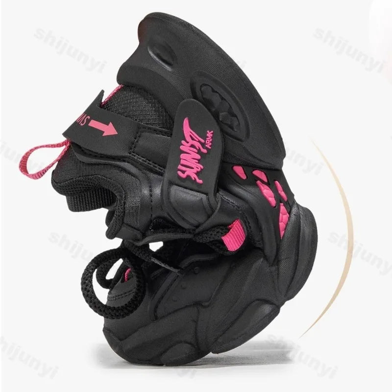 Autumn Girls Sneakers 2025 Fashion New Soft Comfortable Children Casual Shoes Non-slip Thick Soled Outdoor Kids Sports Shoes.