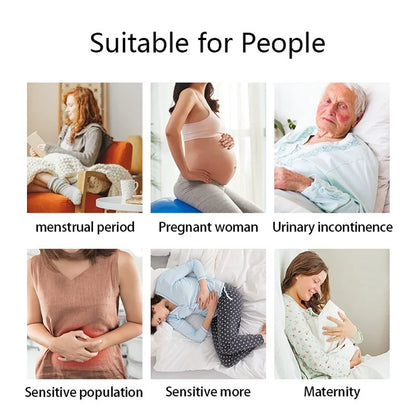 10pc Reusable Menstrual Panties Pads Monthly Period Gaskets Women's Washable Sanitary Napkin Lady Menstrual underwear Cloth Pads.