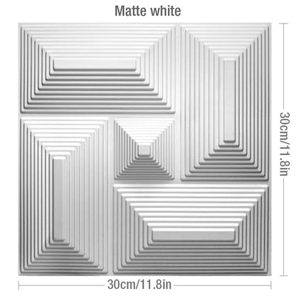 12pcs/1m² 30cm wall renovation 3D Stereo Wall Panel Diamond Wood grain tile 3D wall sticker living room Bathroom Waterproof pape