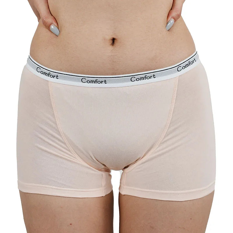 Cotton Menstrual Panties Women Leak Proof Boxer Short Underwear Female Menstruation Period Boyshort Underpants Woman Panty Panti.
