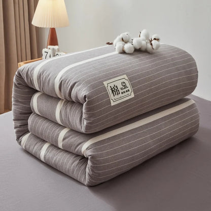 nordic quilt cotton 100% double bed comforters winter comforters King size duvet 220x240 cm winter Plaid comforter queen single