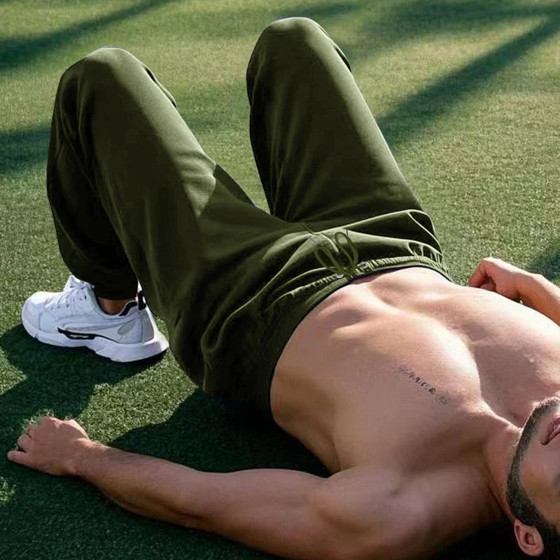 Slim Fit Men's Jogging Pants Sport Sweatpants Running Joggers Trackpants Bodybuilding Trouser for Fitness And Exercise.