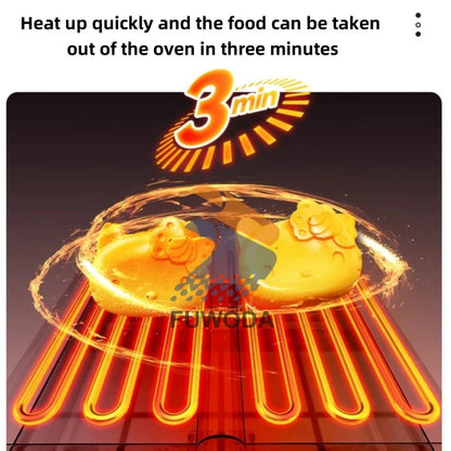 High Cost-Performance Electric Heating Waffle Making Machine Kitty Shaped Non-Stick Snack Cake Machine Open Mouth Waffle Maker.