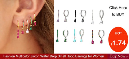 NEW IN 1 Piece Stainless Steel Mini Zircon Stud Earring Women Gold Color Helix Ear Studs Tragus Cartilage Piercing Jewelry.