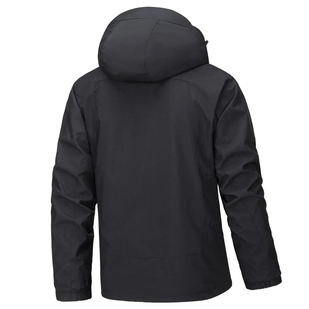 Punching Jacket Men's Jacket Spring and Autumn Outdoor Pilot Hooded Baseball Mountaineering Clothing Jacket Men Women.