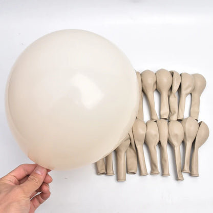 Kaffeebraun Beige Ballon Girlande Bogen Kit Oh Babyparty Dekoration Rustikale Hochzeit Kindergeburtstag Party Taufe Taufe.