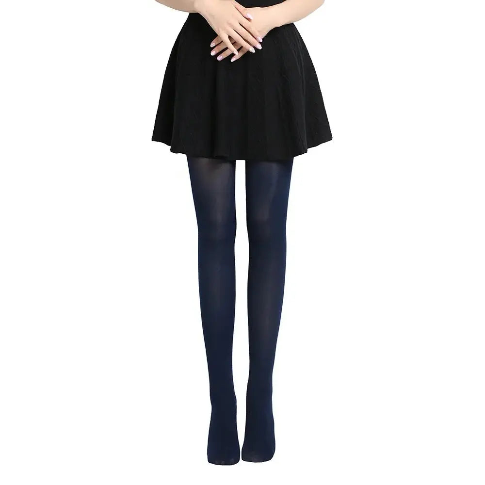 Woman Plus Size Sexy Opaque Thick Pantyhose Footed Female Warm colored Soft Velvet Tights Super elasticity translucent Leggings