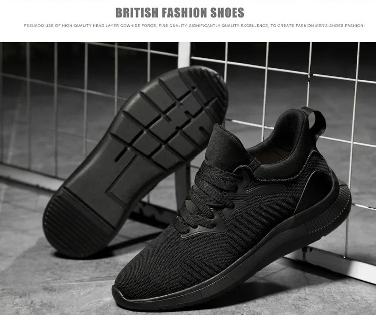 New Men Sneakers Elevator Shoes Height Increase Shoes for Men Mesh Breathable Height Increasing Shoes Man Increase Shoes 6-10CM.