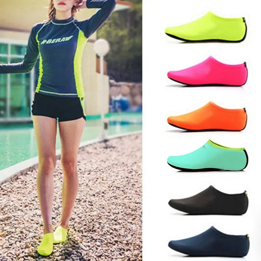 Women Beach Water Shoes Beach Sneaker Socks Man Barefoot Yoga Shoes Quick-Drying Surfing Swimming Shoes Barefoot Water Skin Sock.