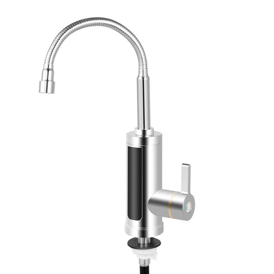 3000W Instant Electric LCD Faucet Instant Tap 360° Fast Heater Heating Hot/Cold Water Supply for Bathroom Kitchen