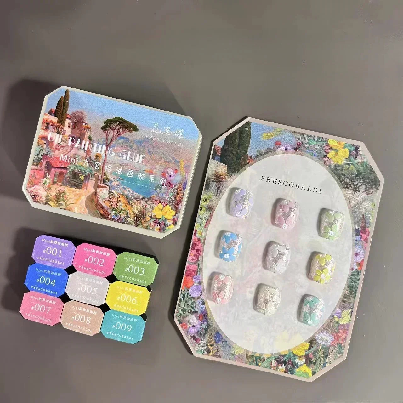 Nail Art UV Oil Paintting Gel for Nails DIY Carve Patterns 3D UV Texture Gel Carving Flowers Accessories for Manicure Tools.