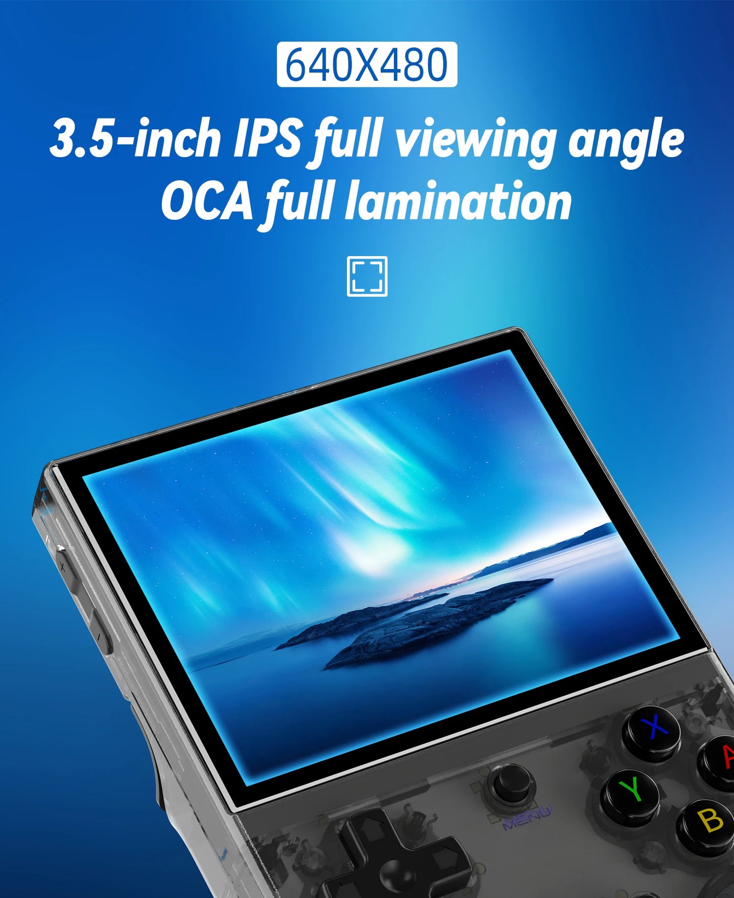 ANBERNIC RG35XX RG35XX PLUS Retro Handheld Game PlayerBuilt-in 64G TF 5000+ Classic Games Support-HDMI TV Portable Game Player.